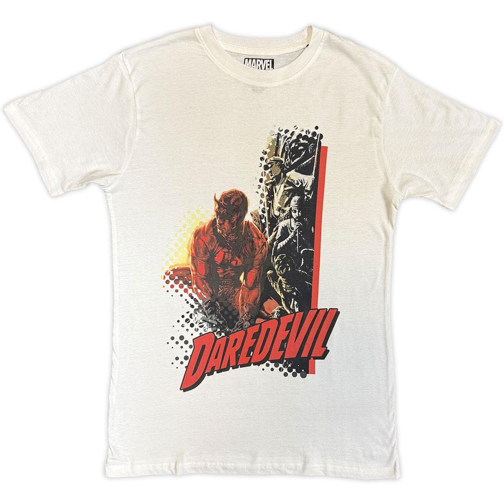 Marvel Daredevil - Pop Art Tshirt Homme - Blanc